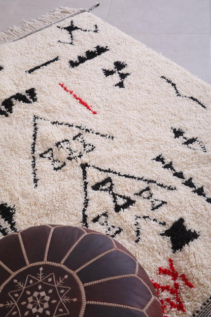 Moroccan berber carpet, All wool azilal handmade rug