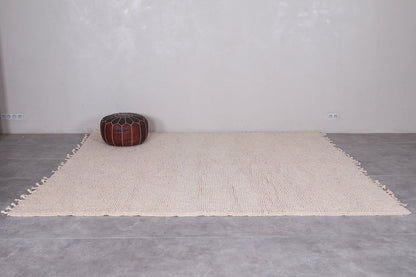Solid Moroccan carpet - Custom handmade rug