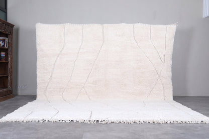 Moroccan rug white - Custom shag rug