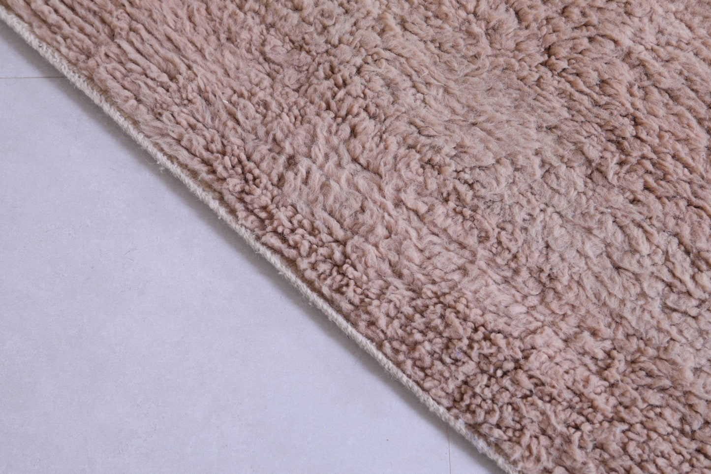 Moroccan taupe carpet, Custom handmade berber rug