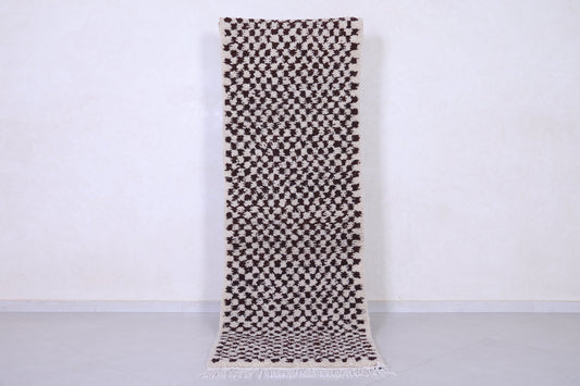 Entryway Moroccan Checkered rug - Custom handmade Berber carpet