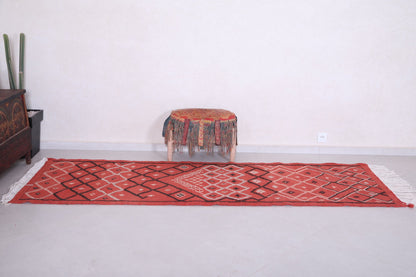 Entryway Moroccan handmade rug, custom Berber carpet