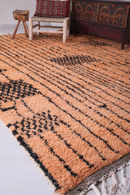 Custom azilal carpet, Berber handmade moroccan rug