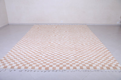 Moroccan check carpet - Custom handmade rug