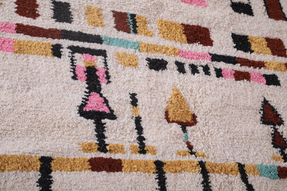 Custom Moroccan rug, Handmade colorful carpet