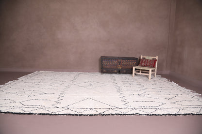 Custom Berber rug, Handmade beni ourain moroccan carpet