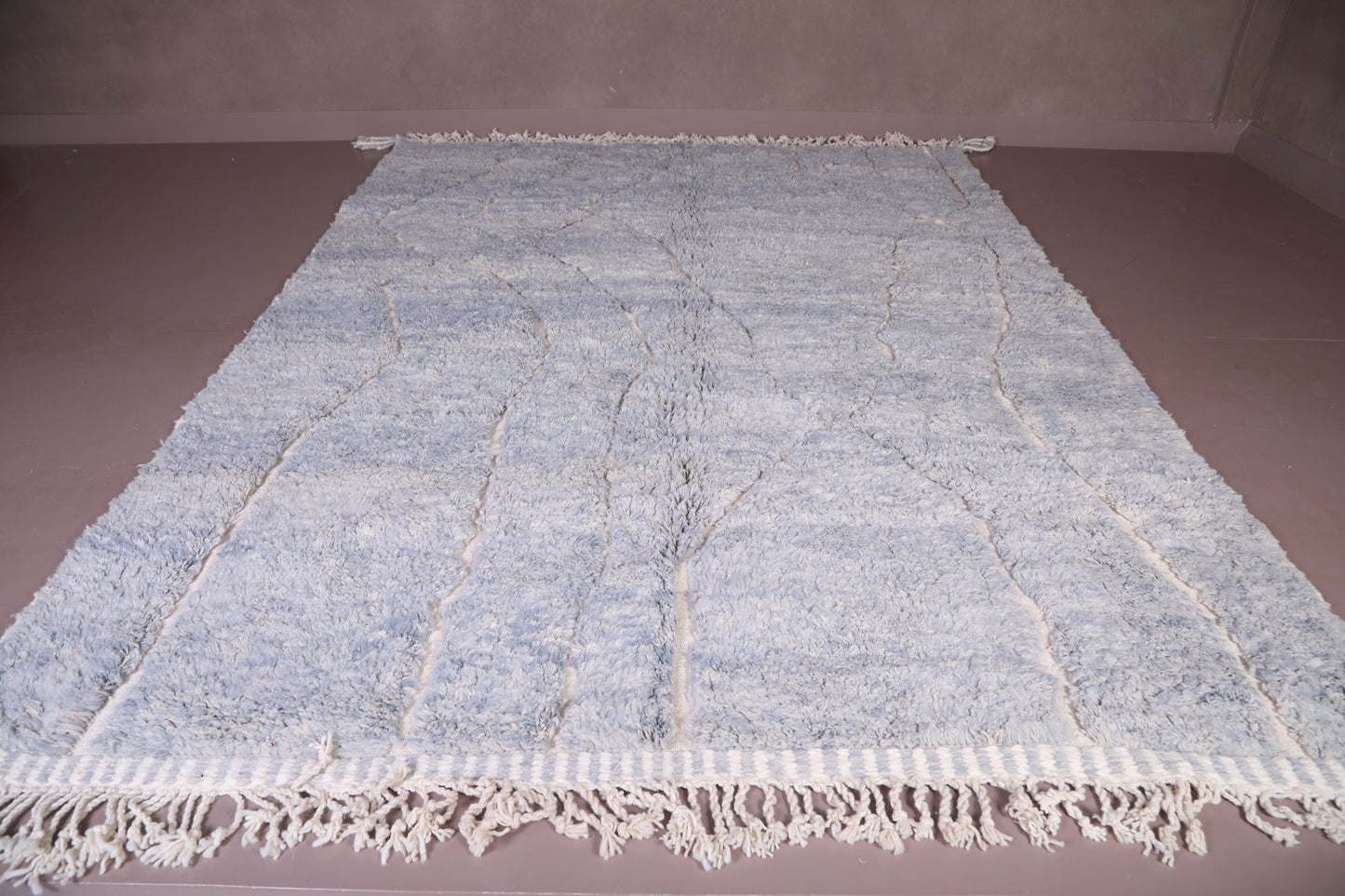 All wool moroccan rug, Berber handmade berber carpet - Custom Rug