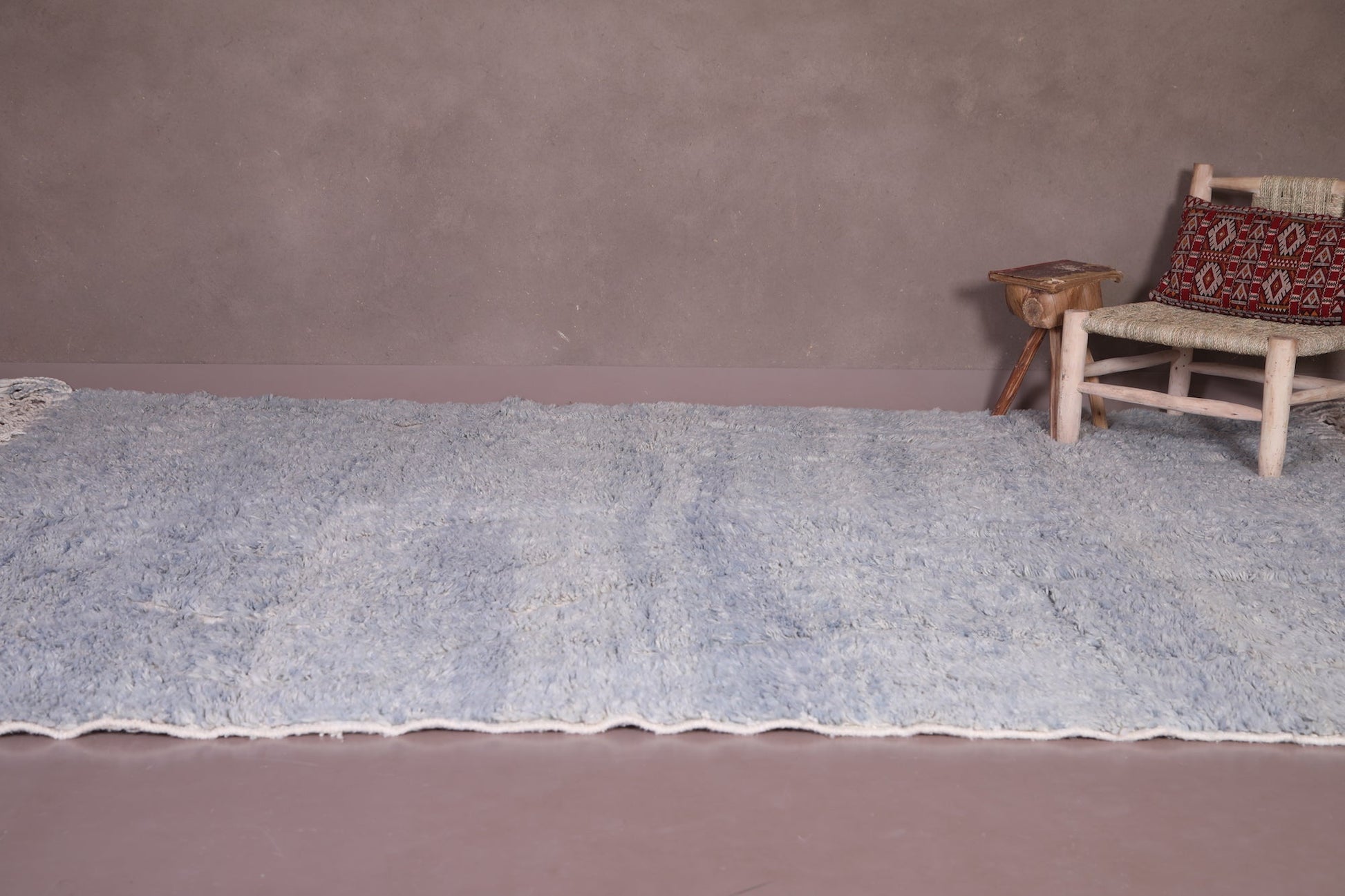 All wool moroccan rug, Berber handmade berber carpet - Custom Rug