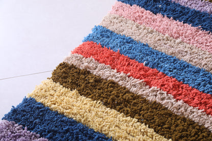Moroccan handmade berber rug , Custom colorful carpet
