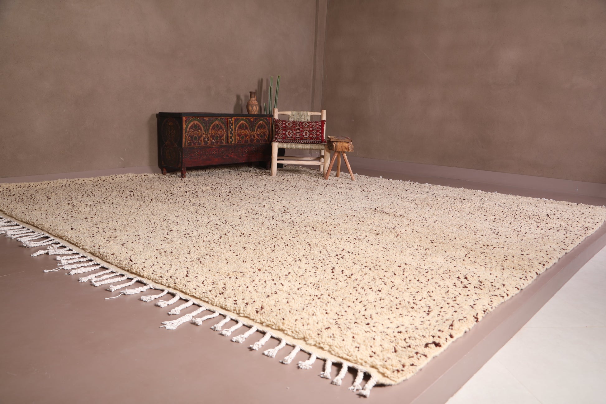 Moroccan berber carpet, All wool handmade moroccan rug