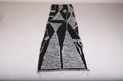 Entryway handmade Berber rug, Custom moroccan carpet