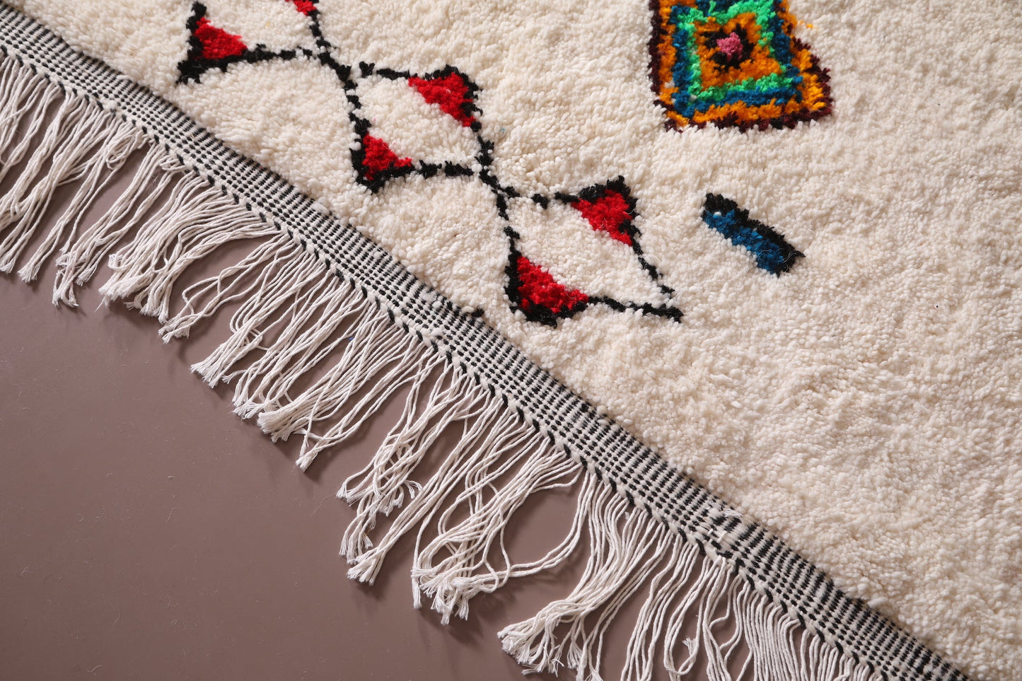 Custom handmade moroccan rug, Azilal colorful carpet