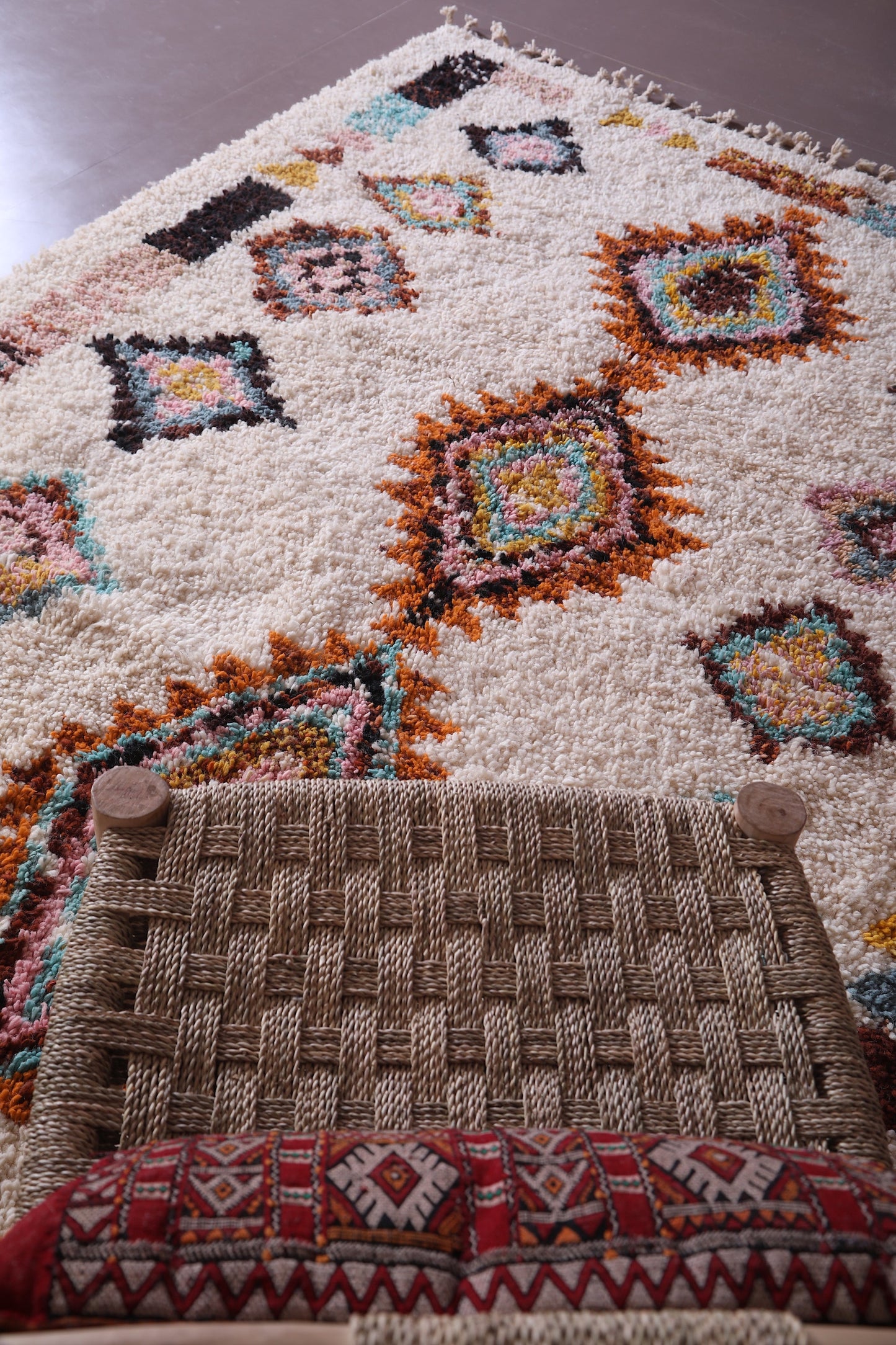 Custom handmade Azilal rug, Moroccan berber carpet