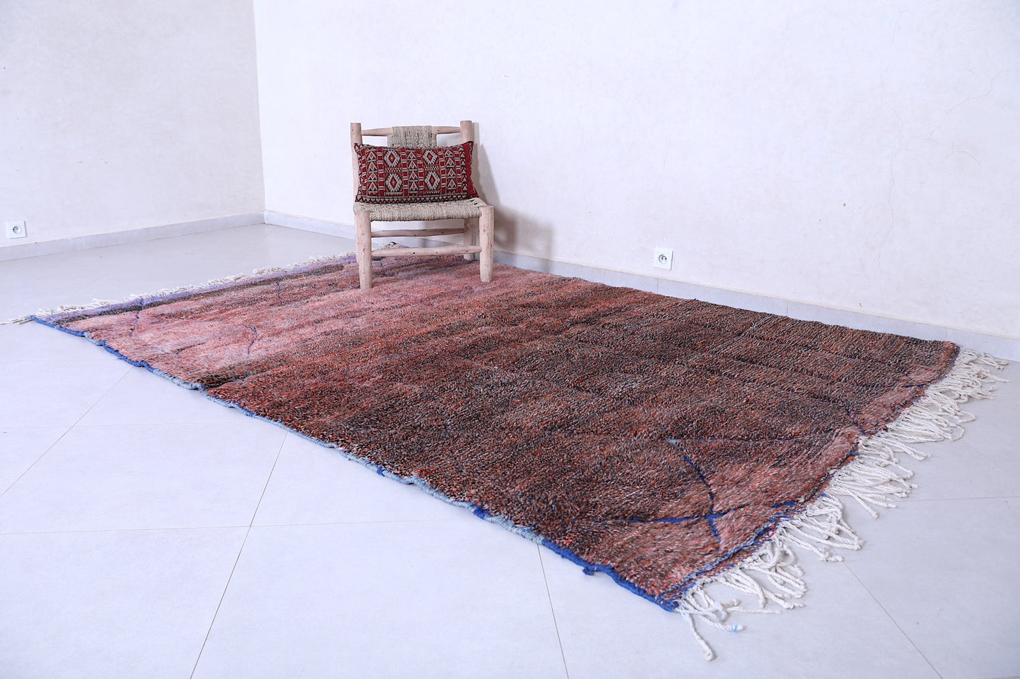 Handmade Moroccan rug - Custom Berber rug shag