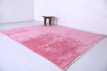 Custom Pink Moroccan carpet - Handmade Berber rug shag