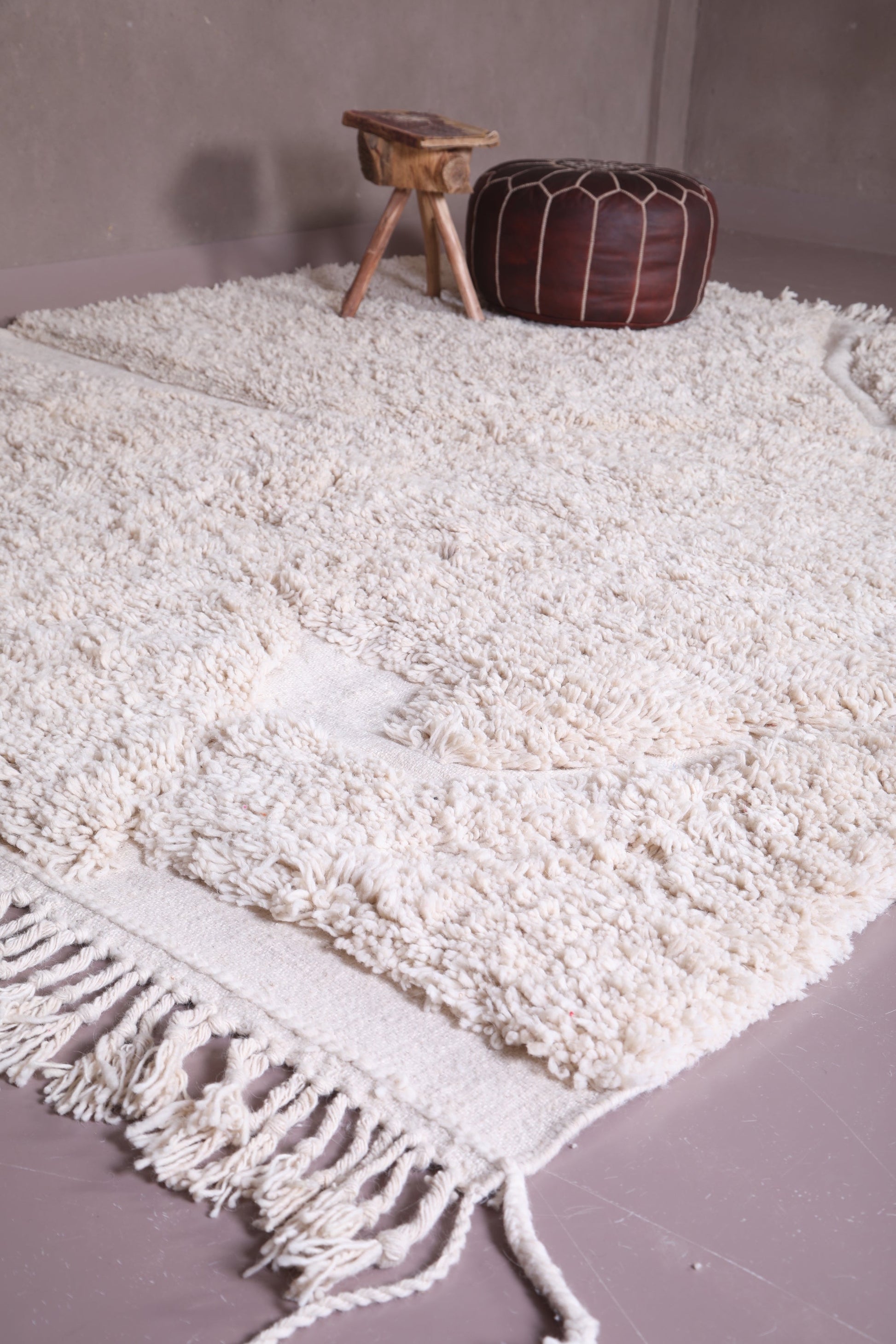 Custom berber rug, Handmade Moroccan wool carpet