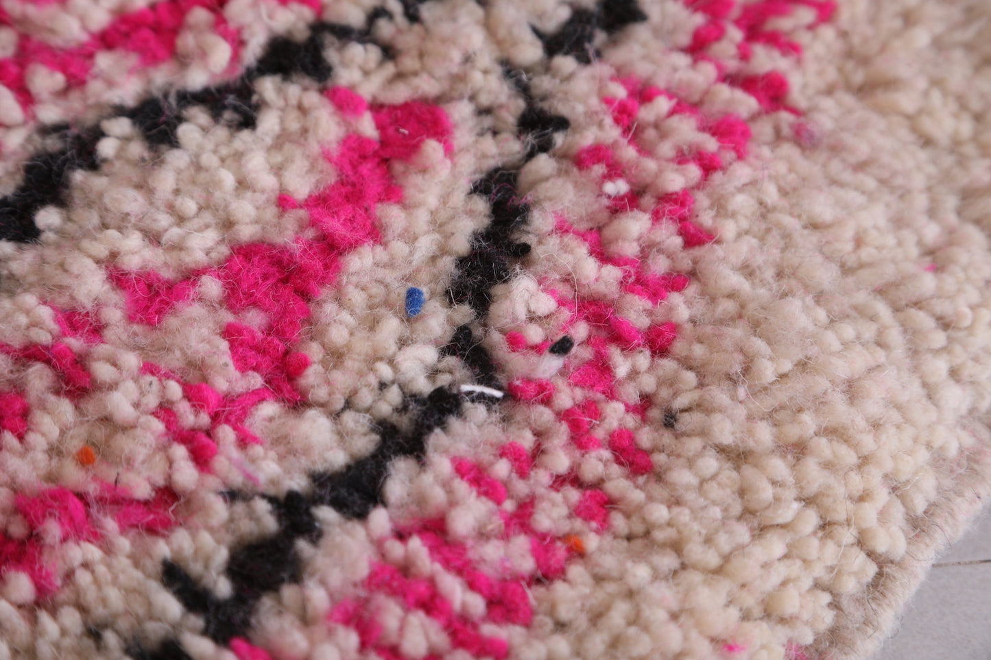 Entryway berber Moroccan rug, custom handmade carpet