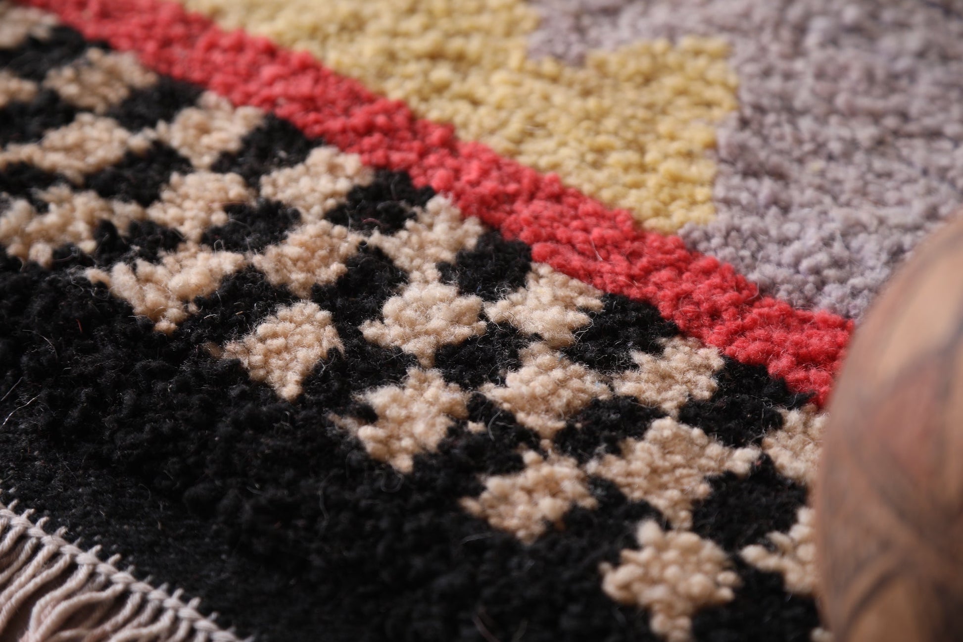 Custom azilal carpet, Colorful handmade berber rug