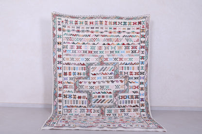 Flatwoven moroccan rug, handwoven custom rug