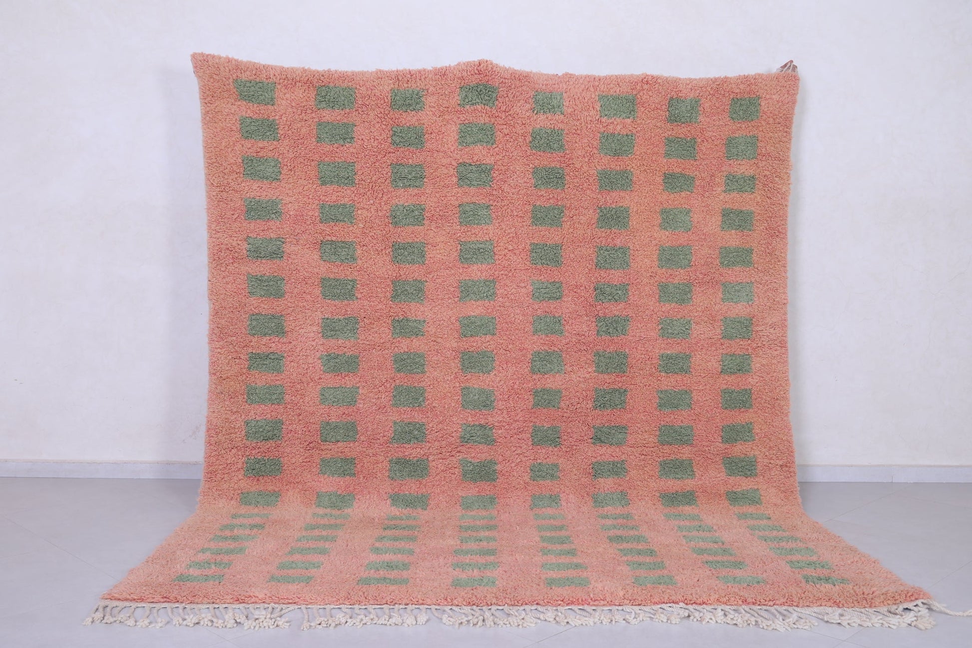 Moroccan Rug Peach - Berber rug all  - Custom Rug