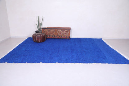 Custom berber moroccan rug, Handmade blue carpet