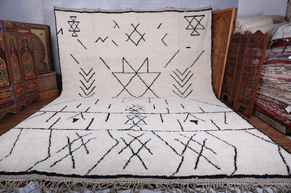 Custom berber moroccan rug, Handmade beni ourain carpet