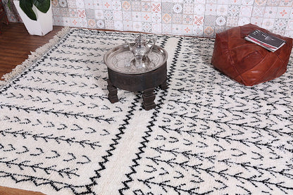Custom Beni ourain rug, All wool moroccan rug