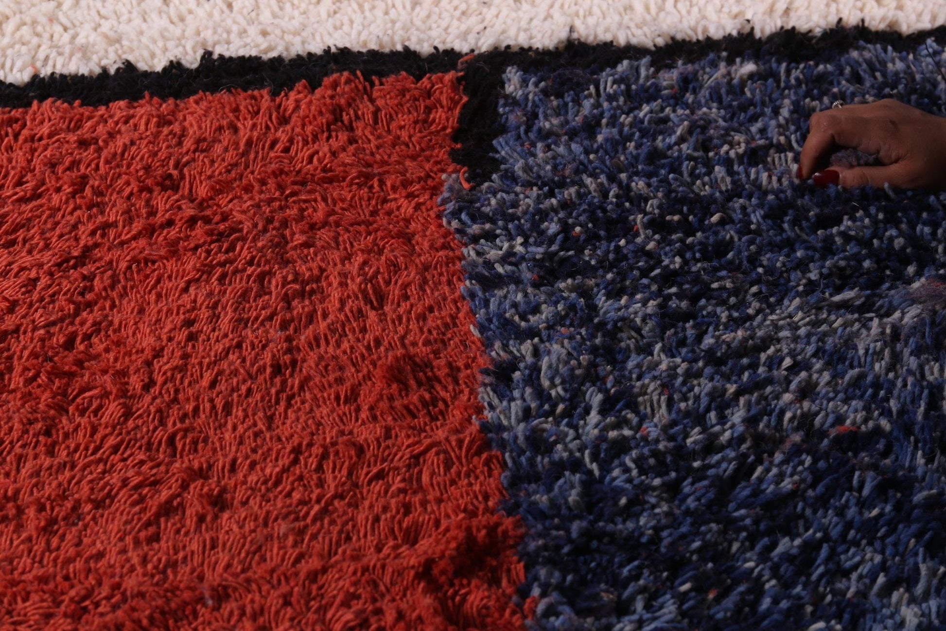 Custom moroccan rug, Colorful berber handmade carpet