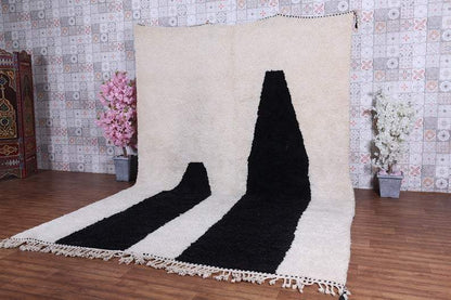 Custom moroccan beni ourain rug, moroccan berber carpet