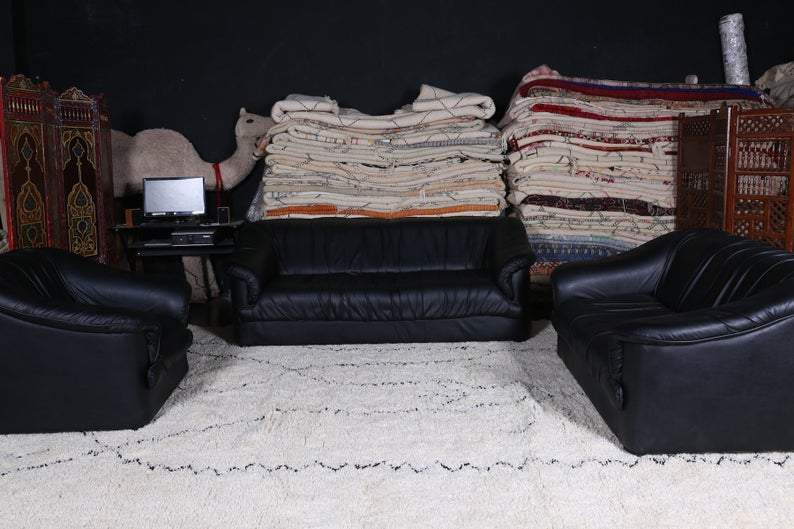Custom berber carpet, all wool beni ourain rug